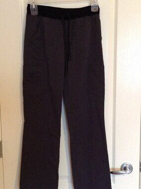 Scrubstar Women's Scrub Pants Size XS/TP  Dark Gray Nurse Uniform Medical